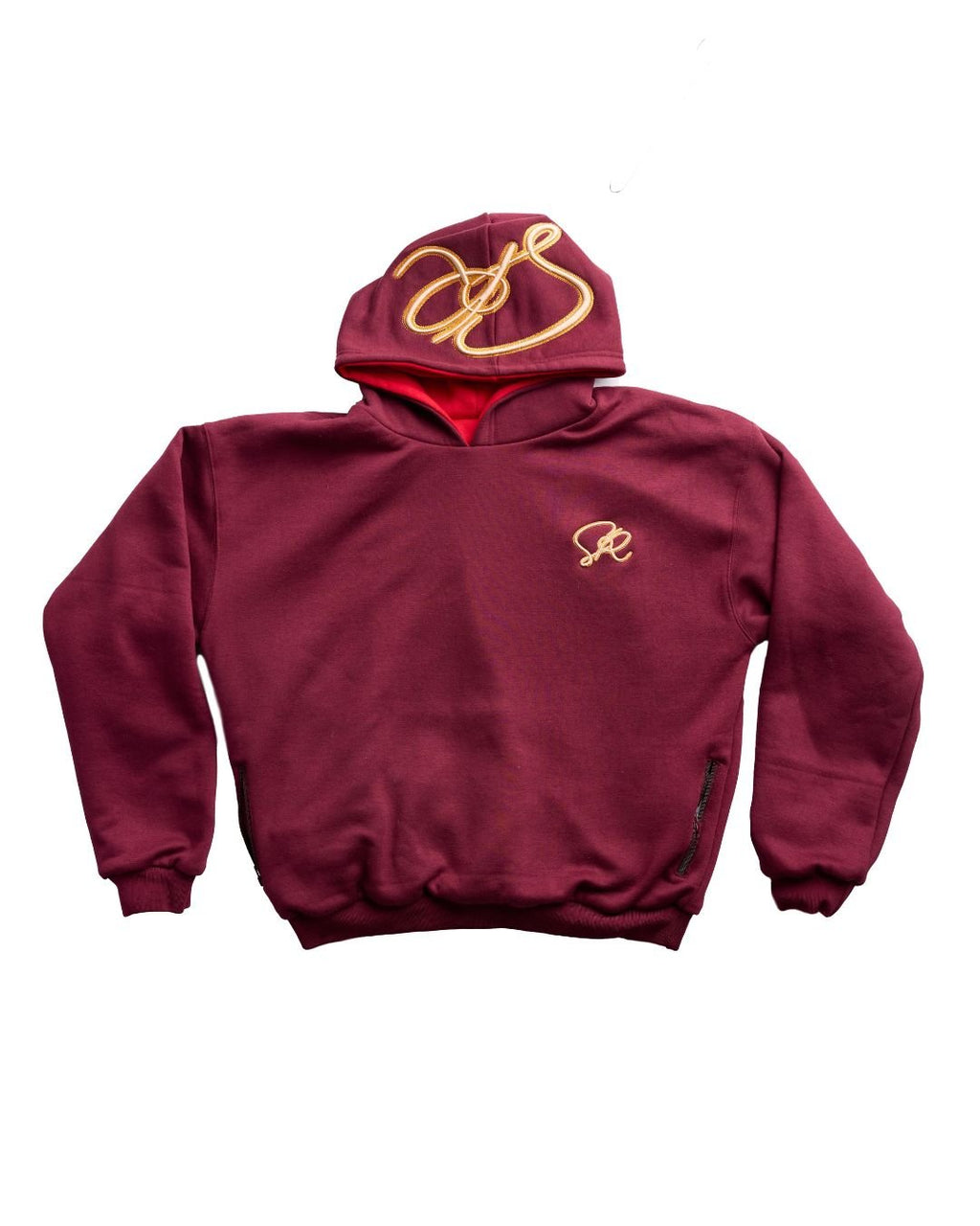 Crimson Blaze Reversible Hoodie