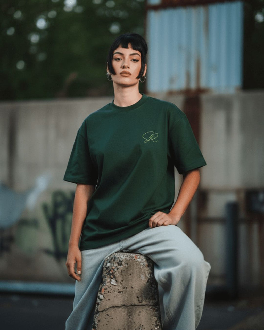 Green Core Streetwear Tee
